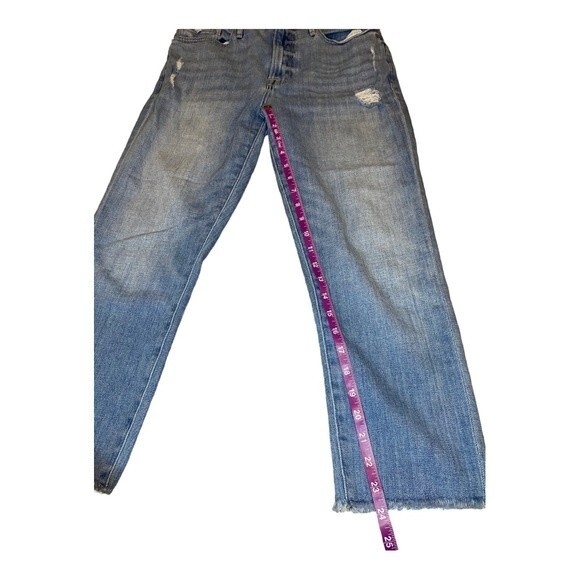 FRAME DENIM LE BEAU LOOSE FIT CROPPED JEANS in WALDEN ROCK, Size 27 - Picture 14 of 16